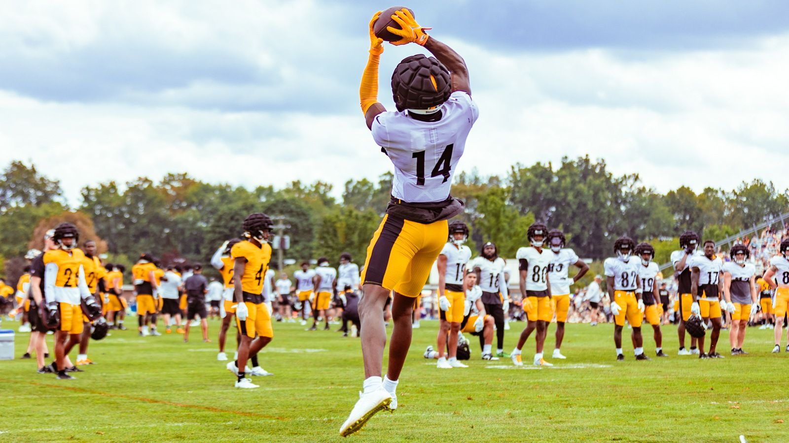 Steelers camp report The Pickens hype continues to grow